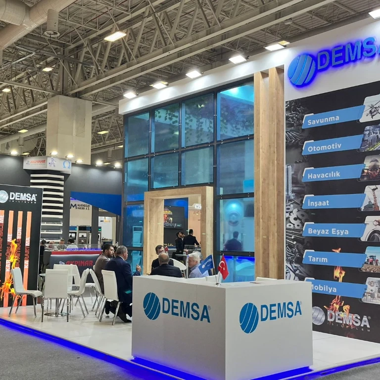 Demsa Isıl İşlem Fastener Expo Fuarında
