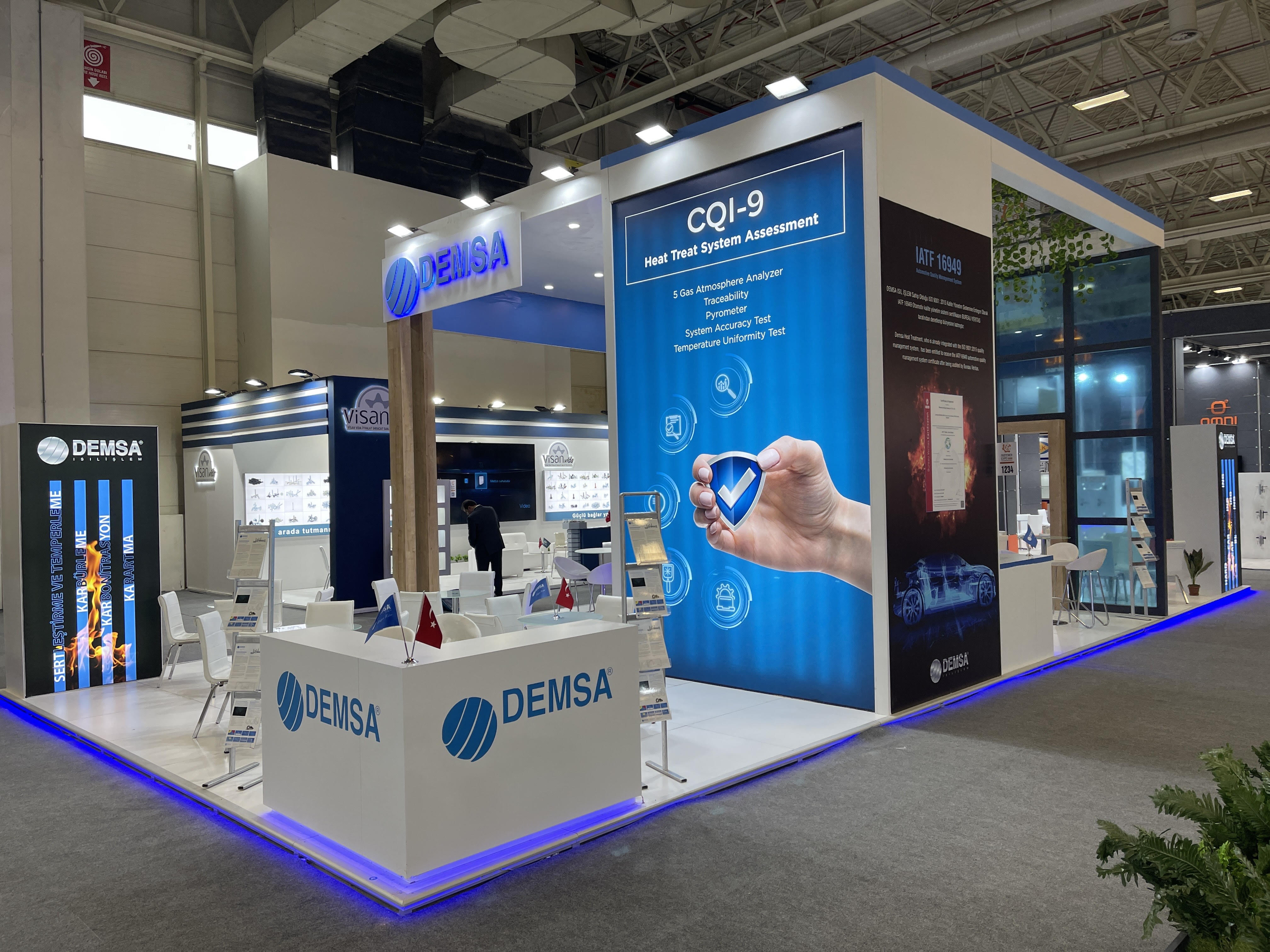 Demsa Isıl İşlem Fastener Expo Fuarında