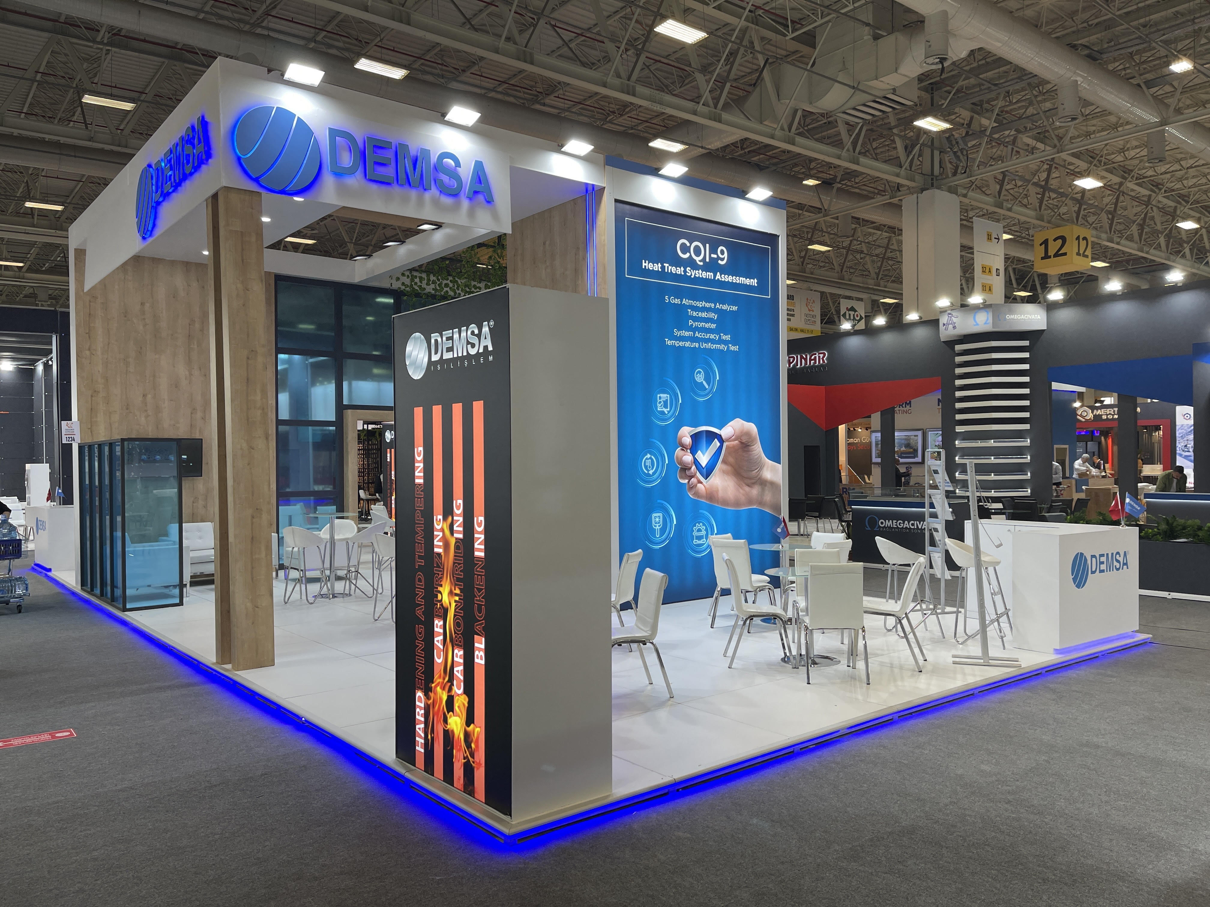 Demsa Isıl İşlem Fastener Expo Fuarında